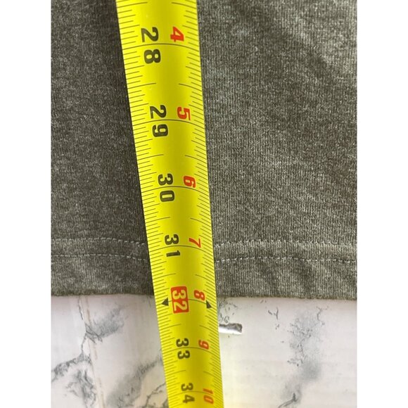 Lee Mens XX-Large Classic Fit Long Sleeve Pocket Tee Shirt Olive Green 60% Cotto - Picture 4 of 8